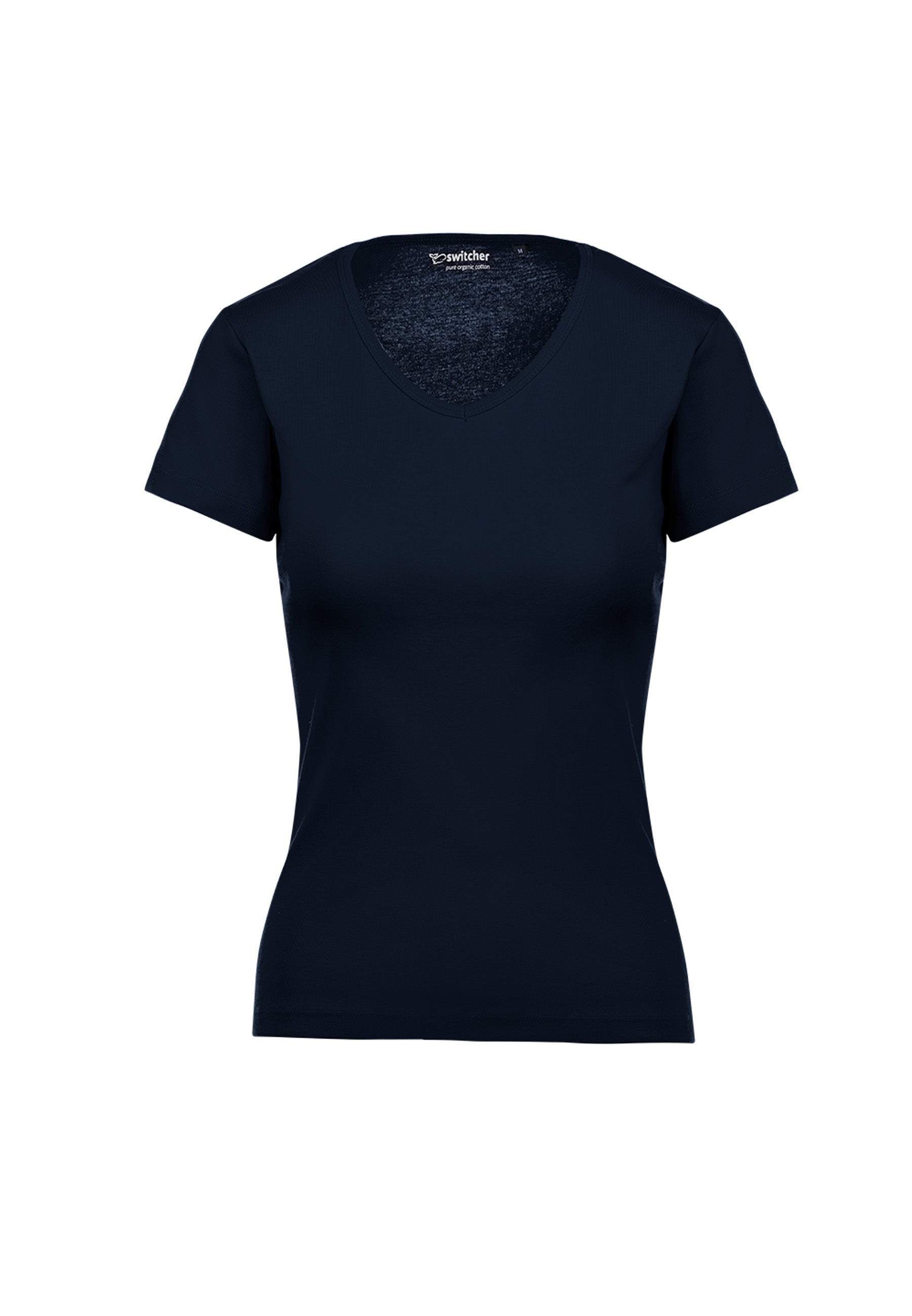 Ribbed T-shirt V-neck Efia