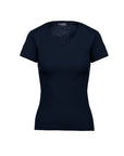 Ribbed T-shirt V-neck Efia