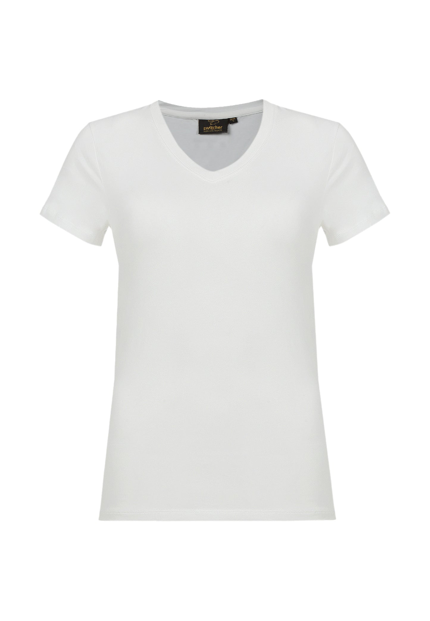 Stretch T-shirt V-neck Giorgia