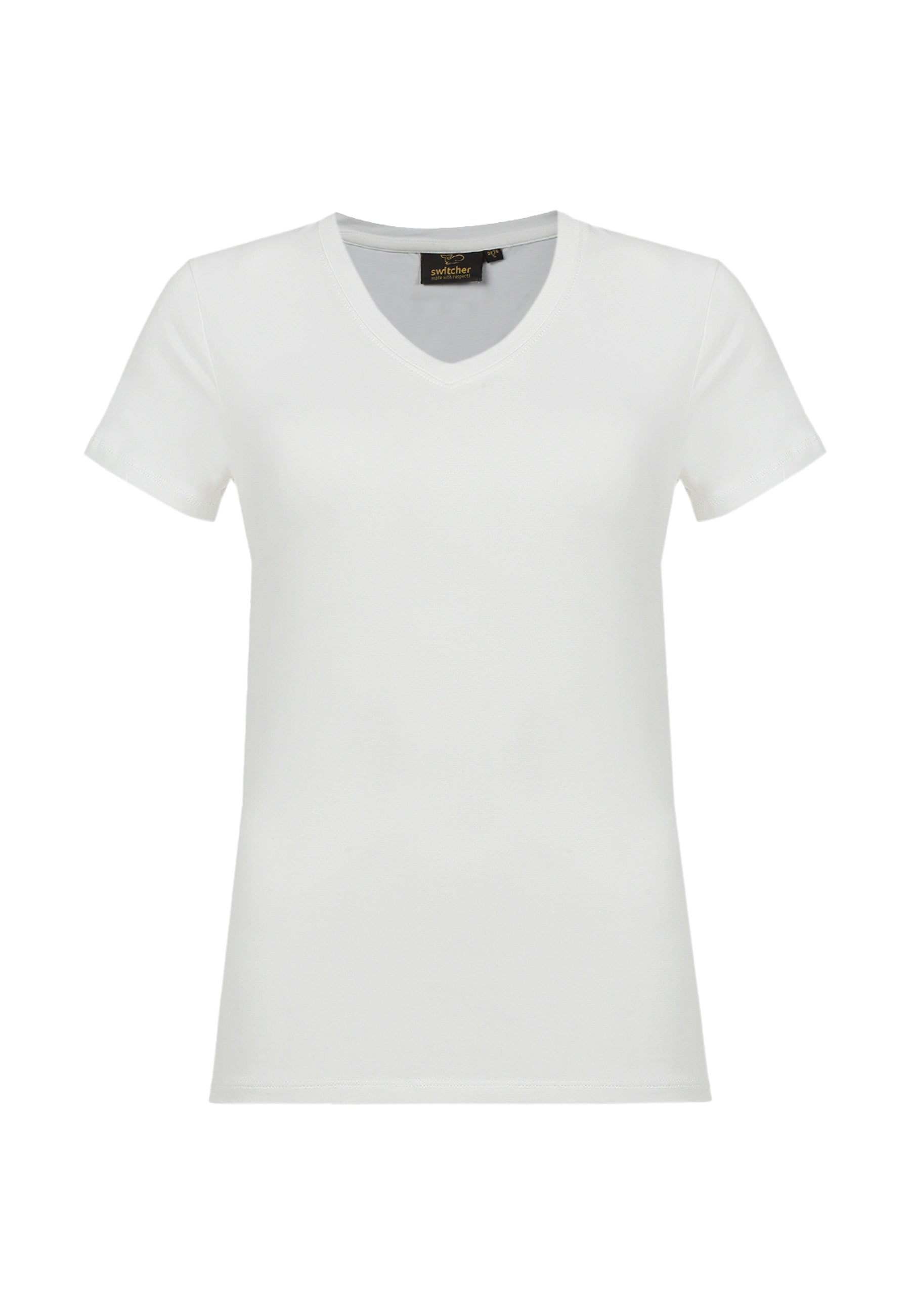 Stretch T-shirt V-neck Giorgia