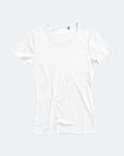 Round neck ribbed T-shirt Sally