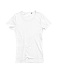 Round neck ribbed T-shirt Sally