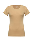 Round neck ribbed T-shirt Sally