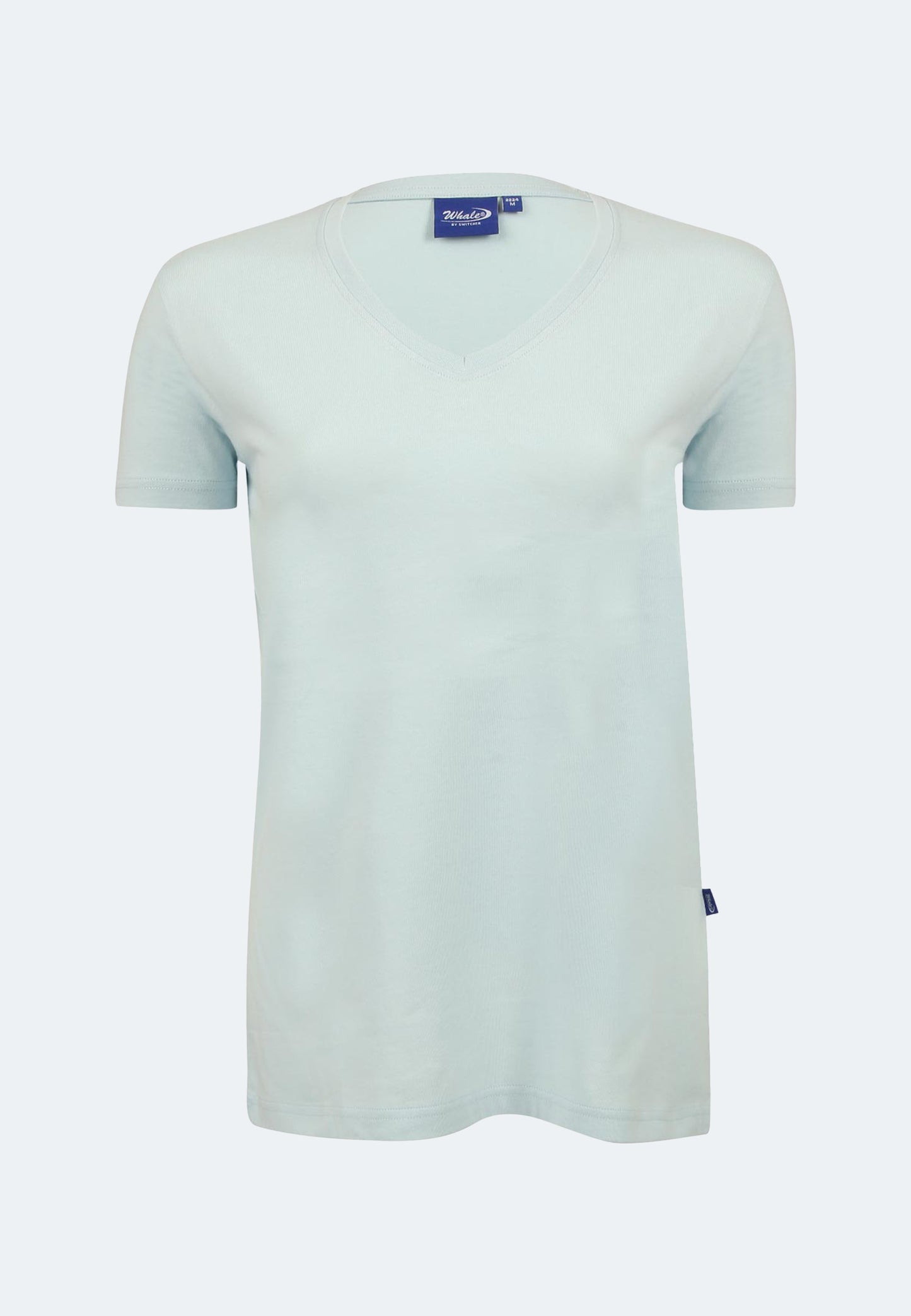 Switcher shirt Lady whale color/204 blue angel