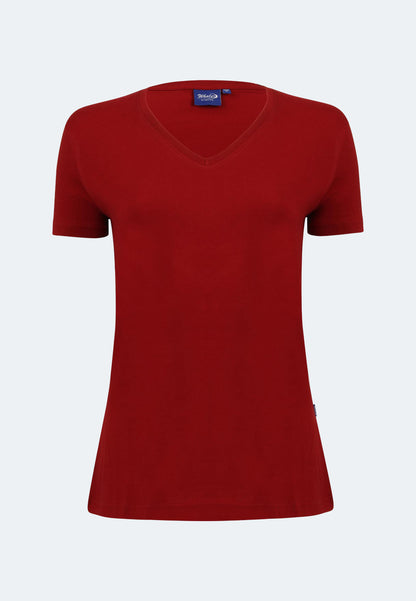 Switcher shirt Lady whale color/107 ketchup