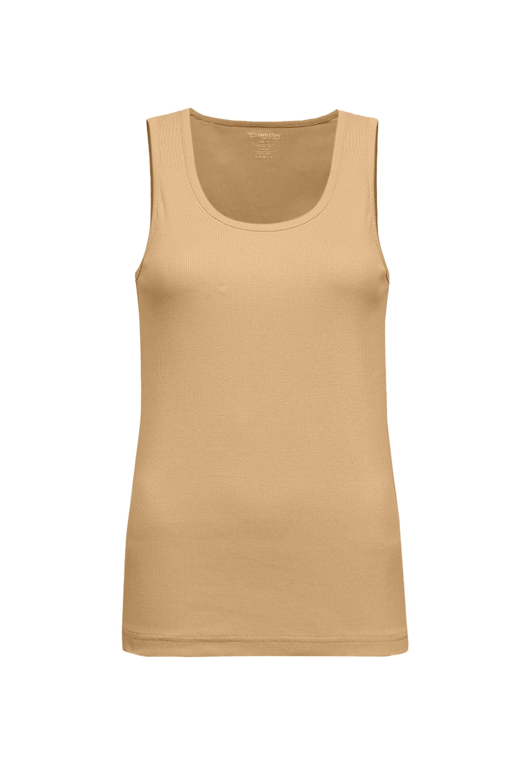 Helena ribbed tank top