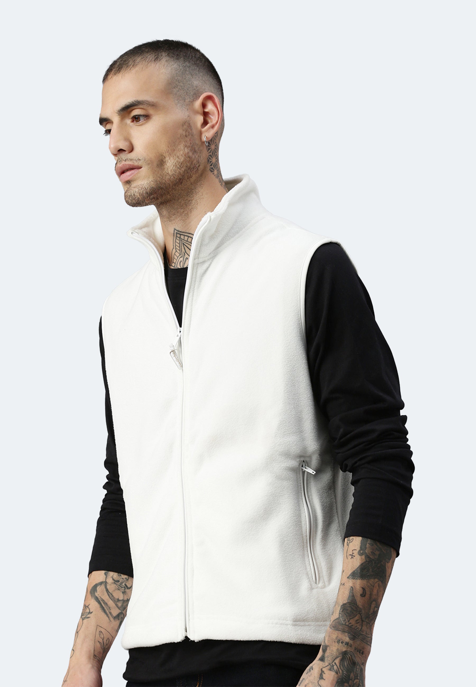 Switcher fleece cortina color/blanc casse
