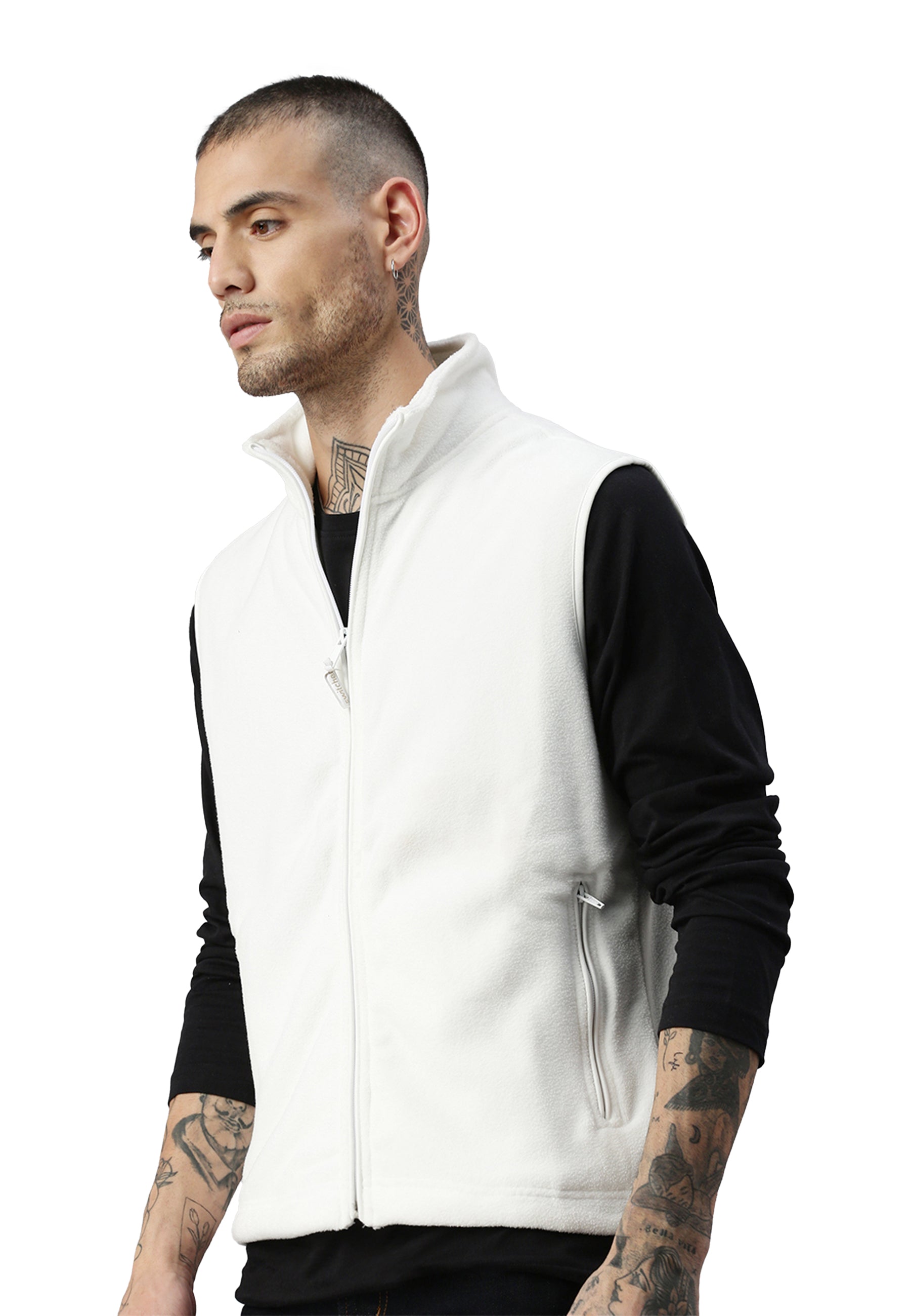 Switcher fleece cortina color/blanc casse