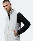Switcher fleece cortina color/gris chine