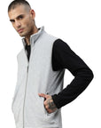 Switcher fleece cortina color/gris chine