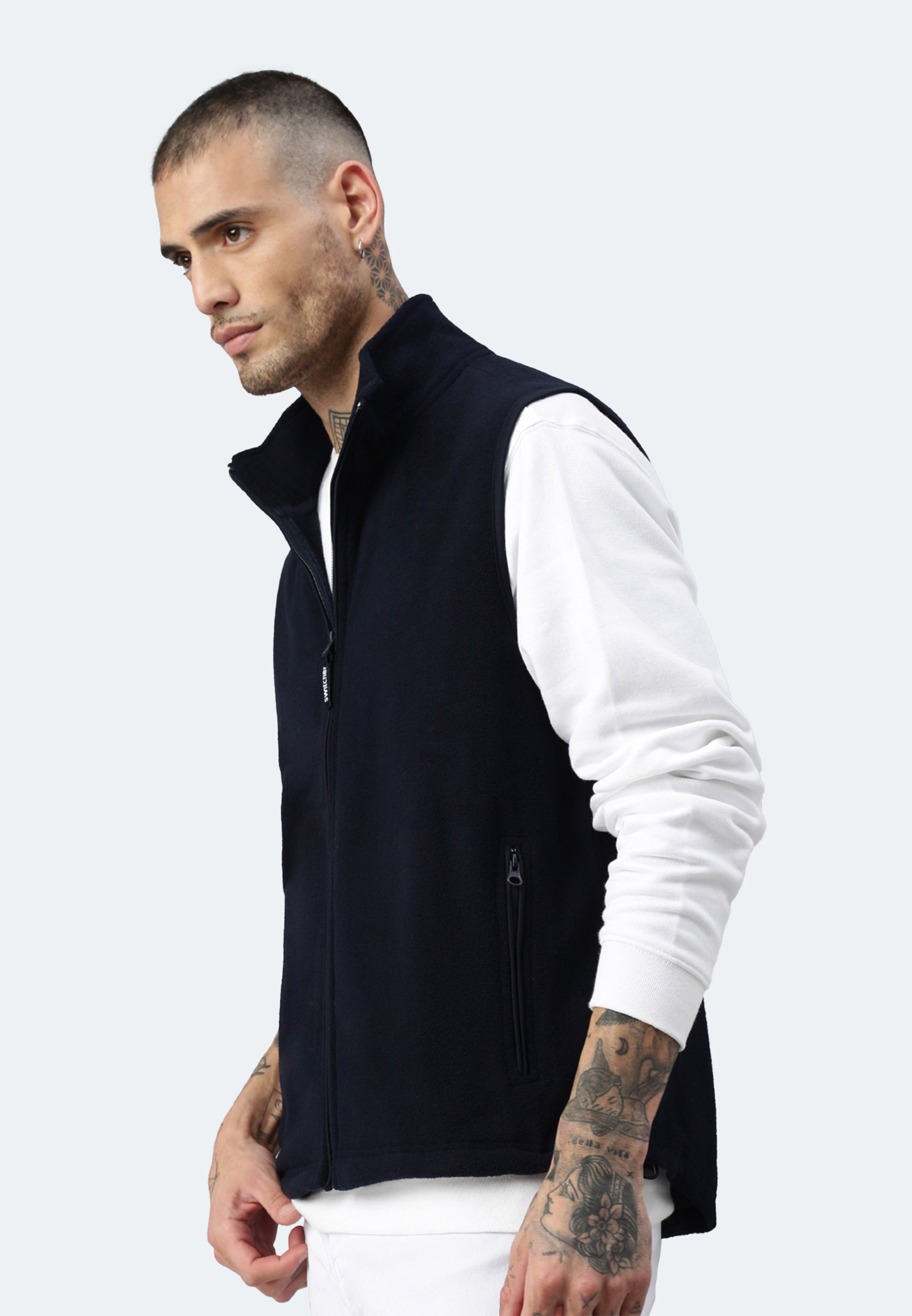 Switcher fleece cortina color/marine