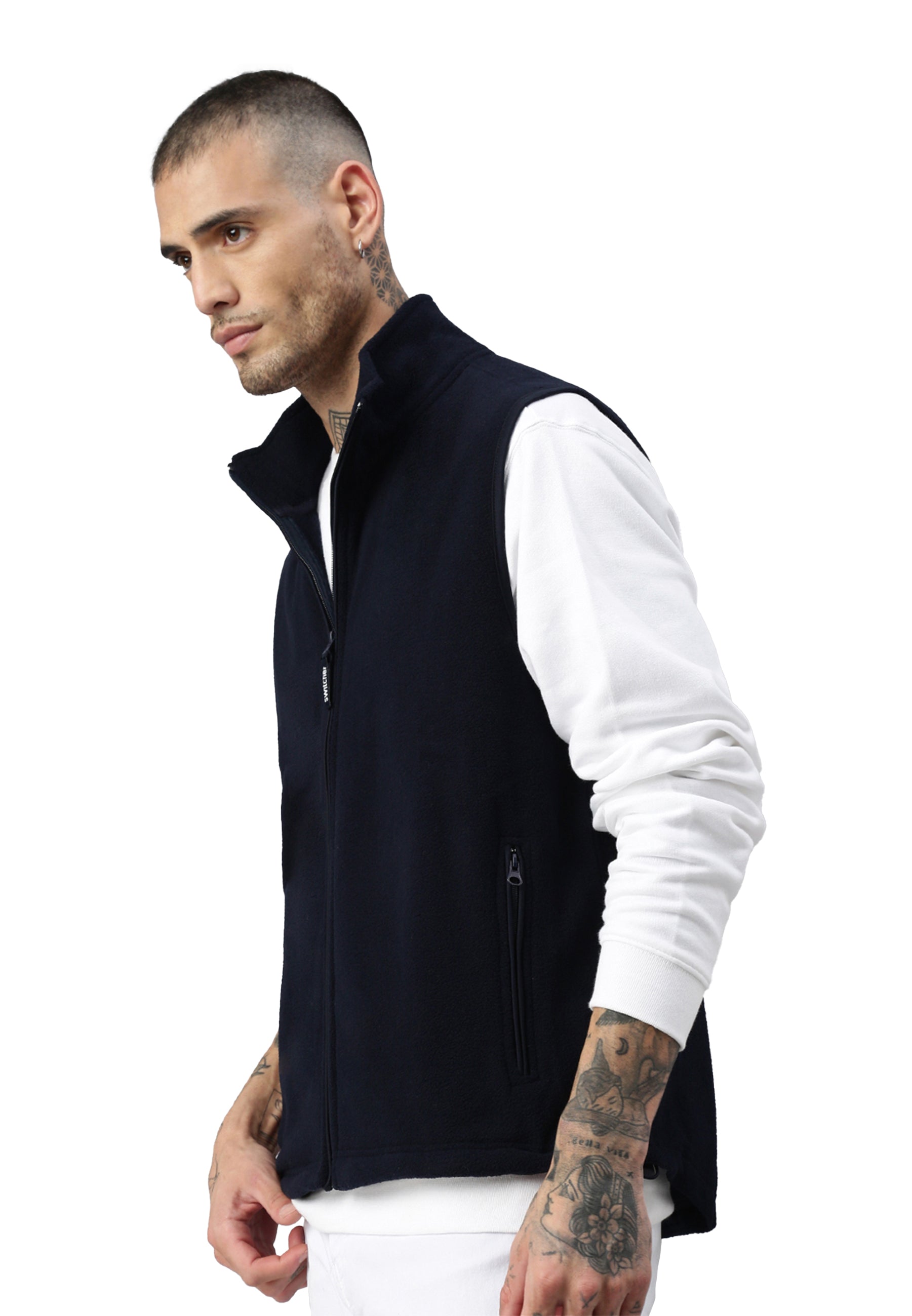 Switcher fleece cortina color/marine