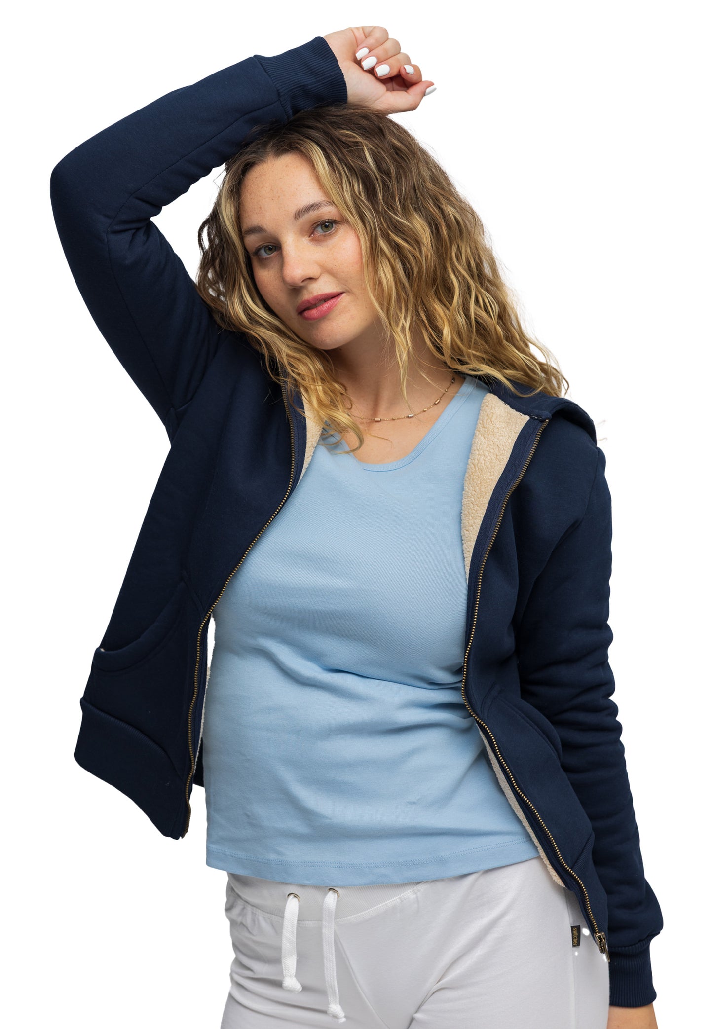Switcher Sherpa Hoodie grimentz color/20 navy