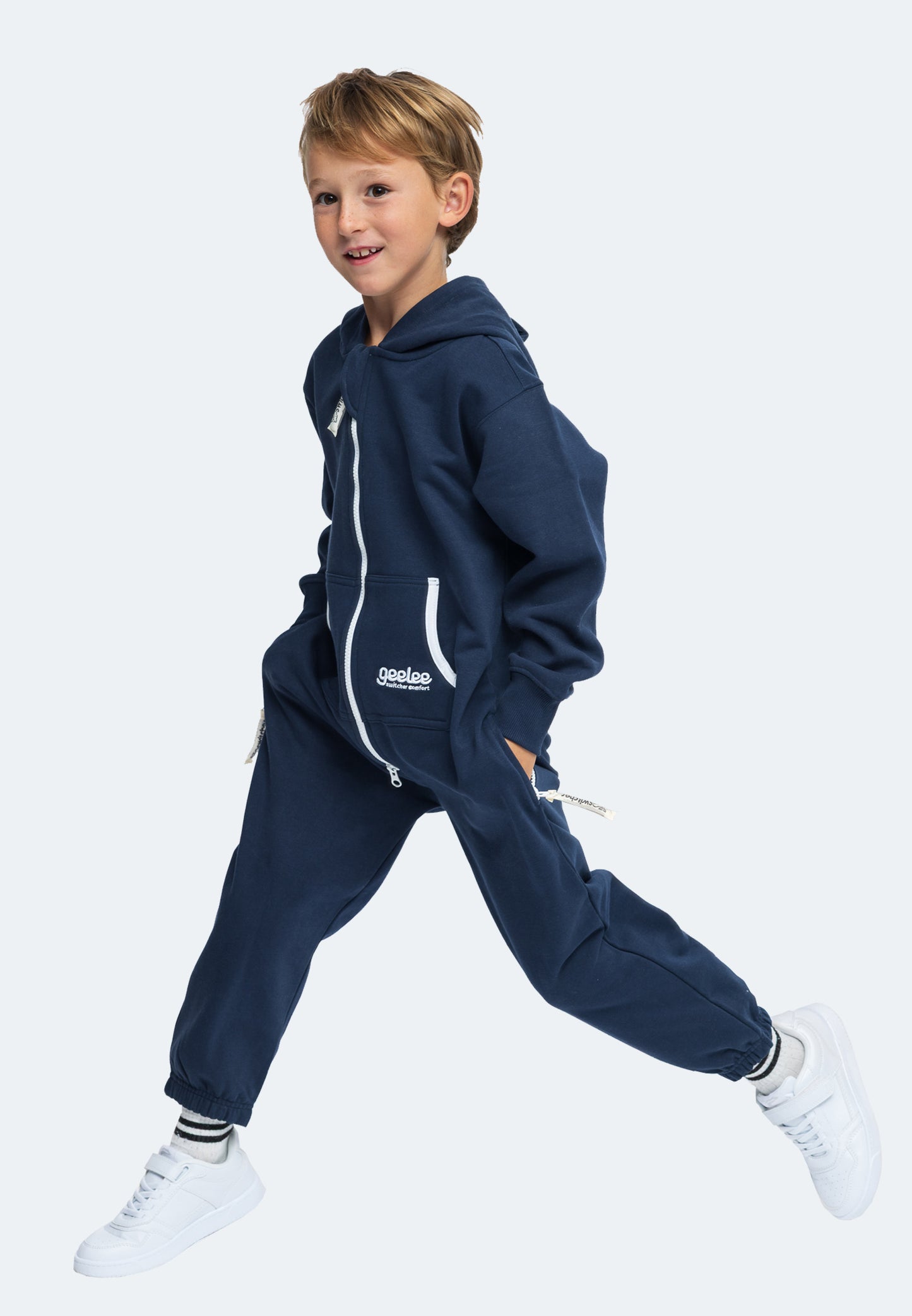 Switcher jumpsuit geelee kids jumpsuit color/20 navy