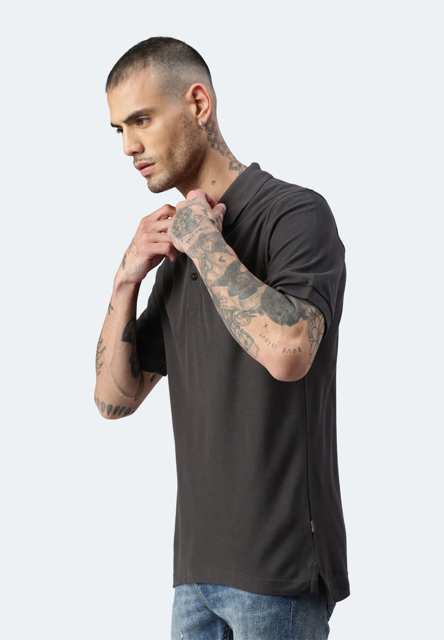 Switcher men's polo john color/arsenic