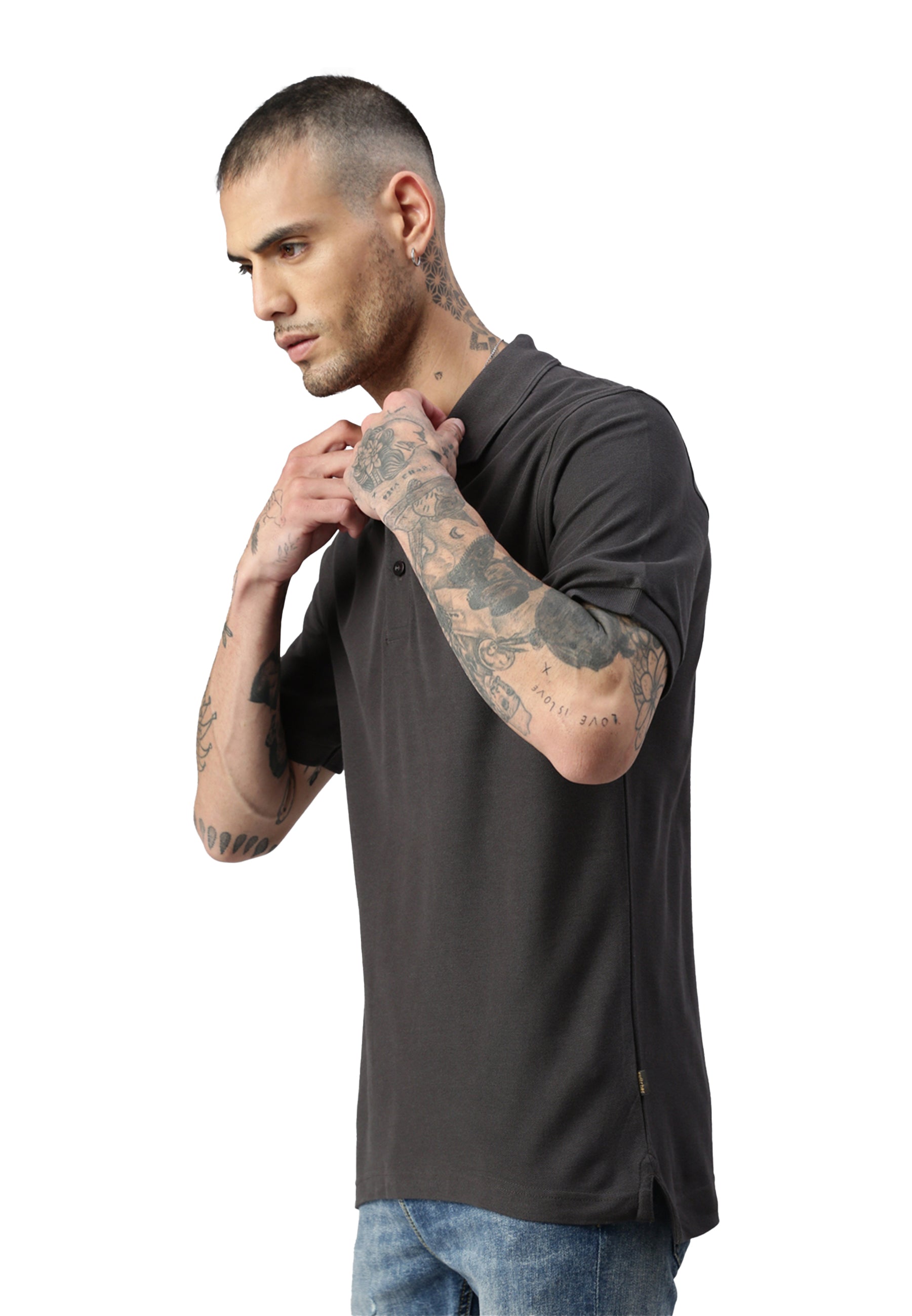 Switcher men's polo john color/arsenic