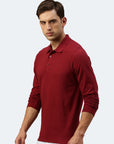 Long sleeve cotton piqué polo shirt Ralph