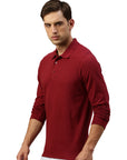 Long sleeve cotton piqué polo shirt Ralph