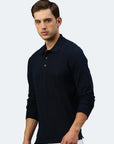 Long sleeve cotton piqué polo shirt Ralph