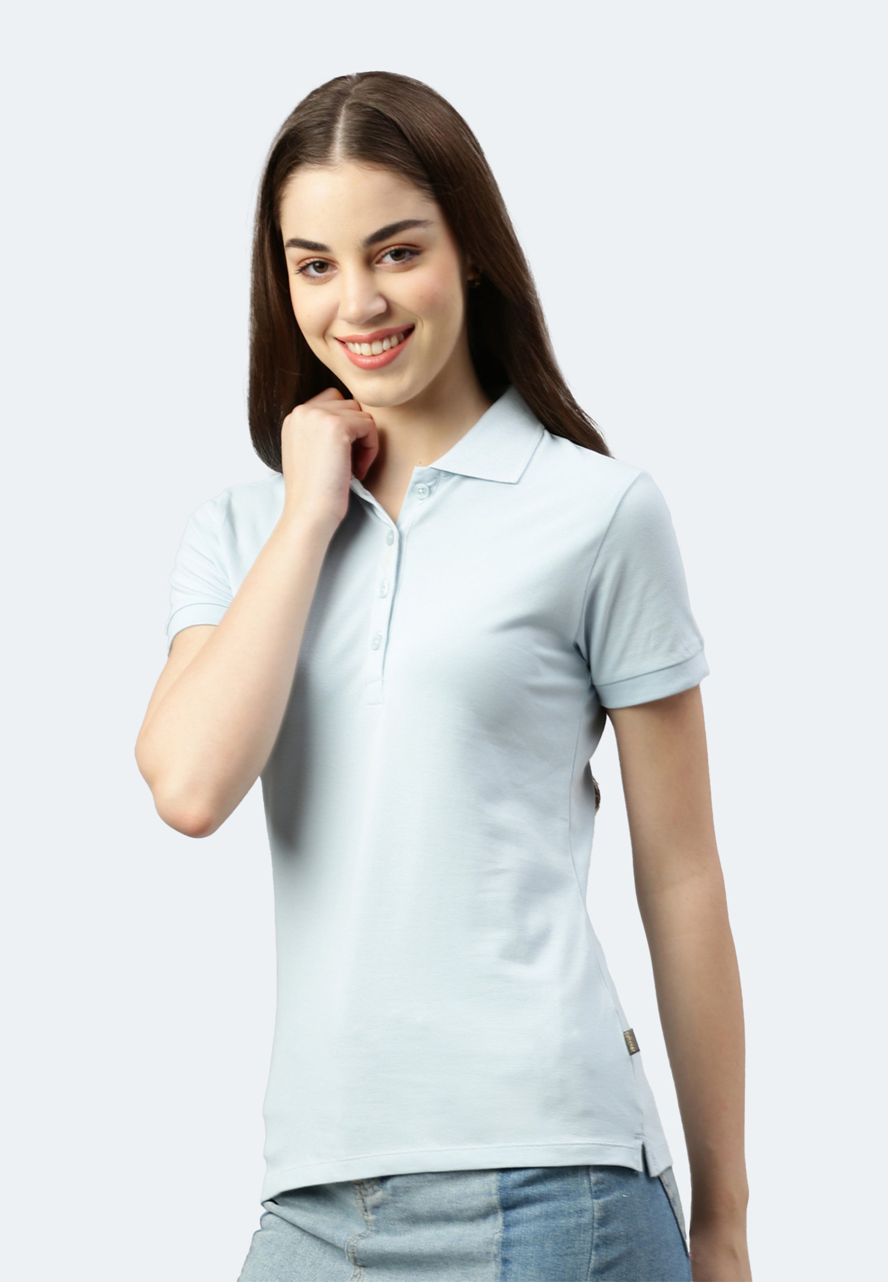 Switcher Lady polo stacy color/blue angel