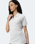 Switcher polo Lady whale color/blanc chine