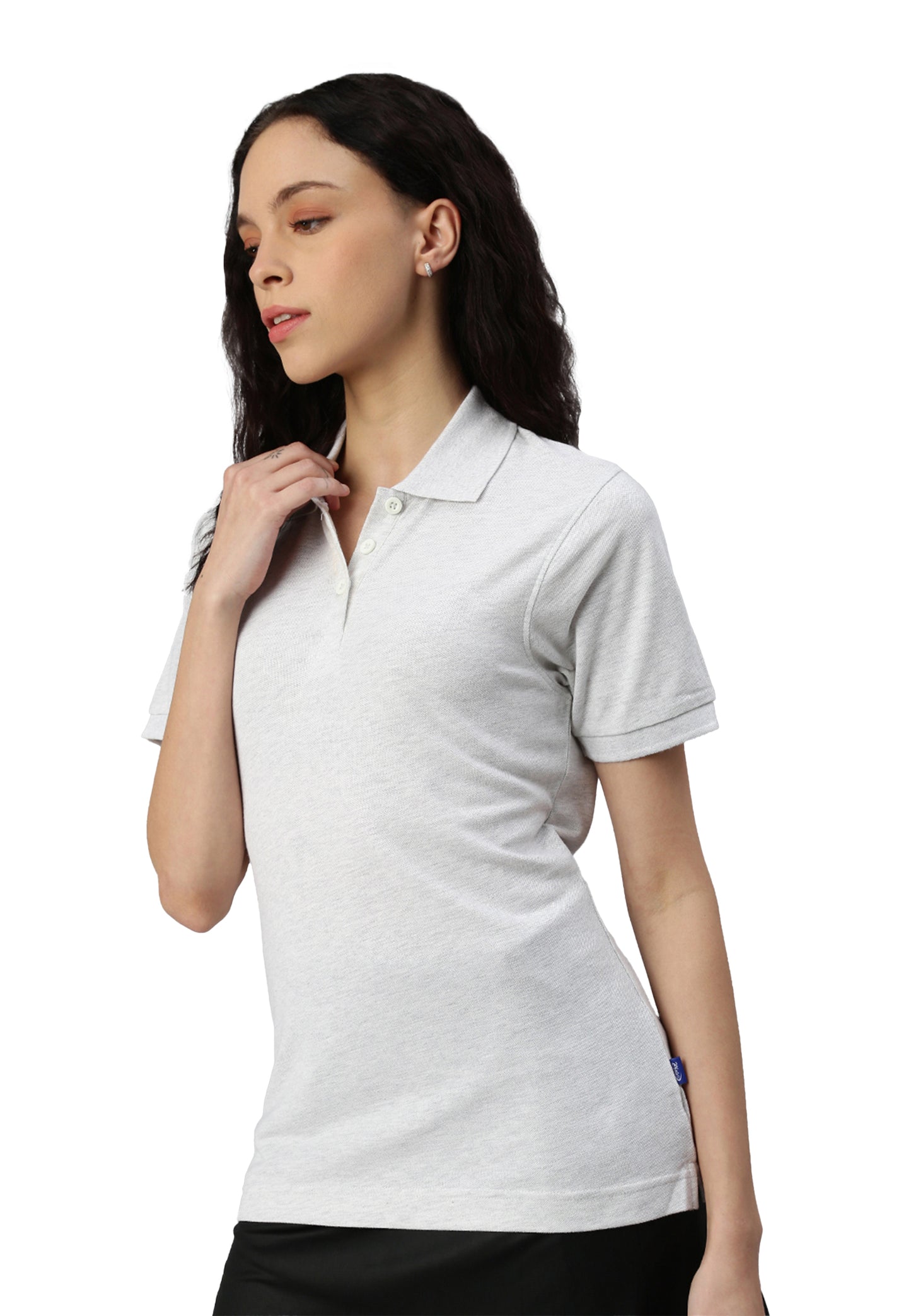 Switcher polo Lady whale color/43 blanc chine