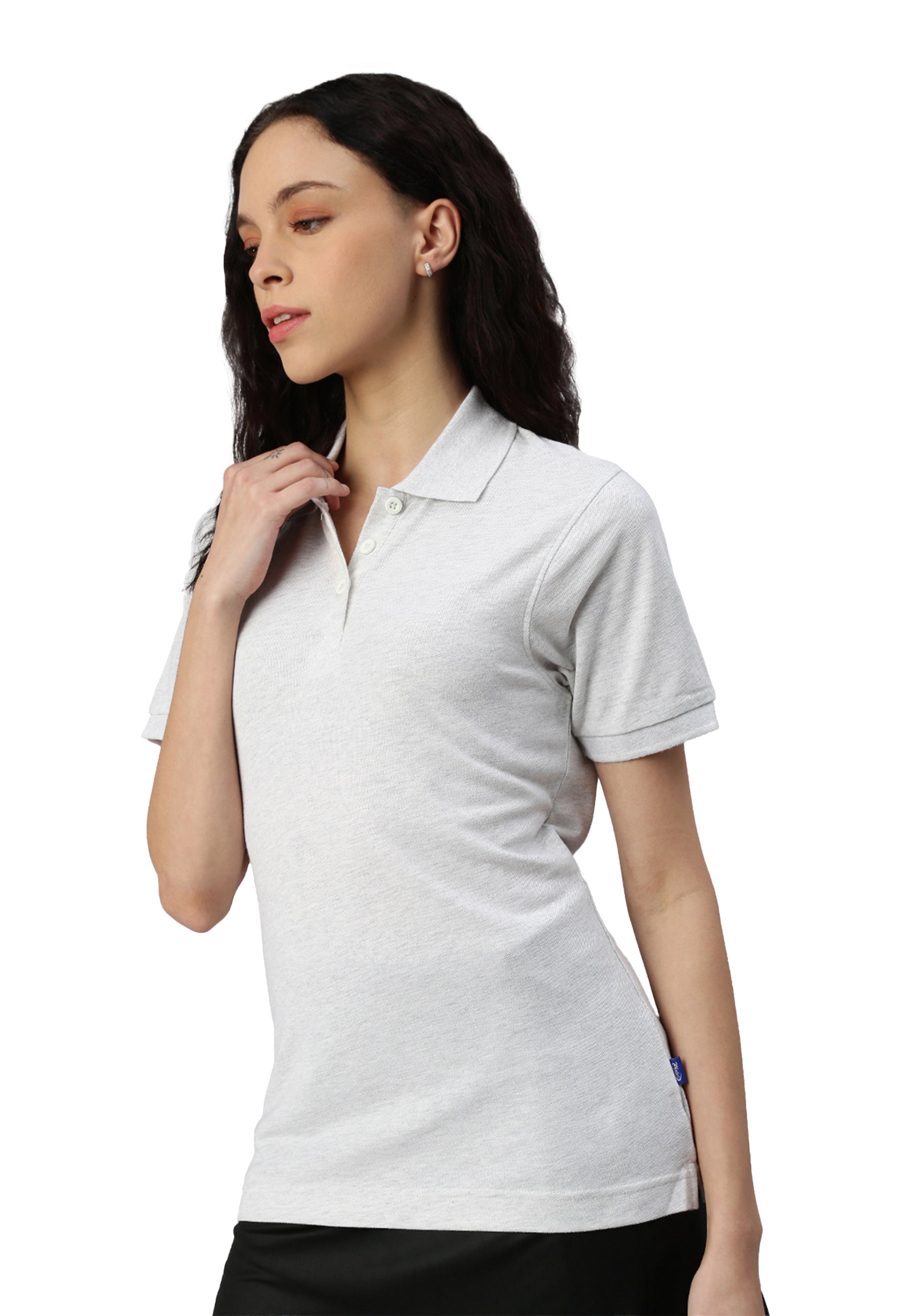 Switcher polo Lady whale color/blanc chine