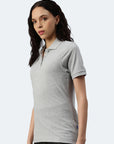 Switcher polo Lady whale color/gris chine