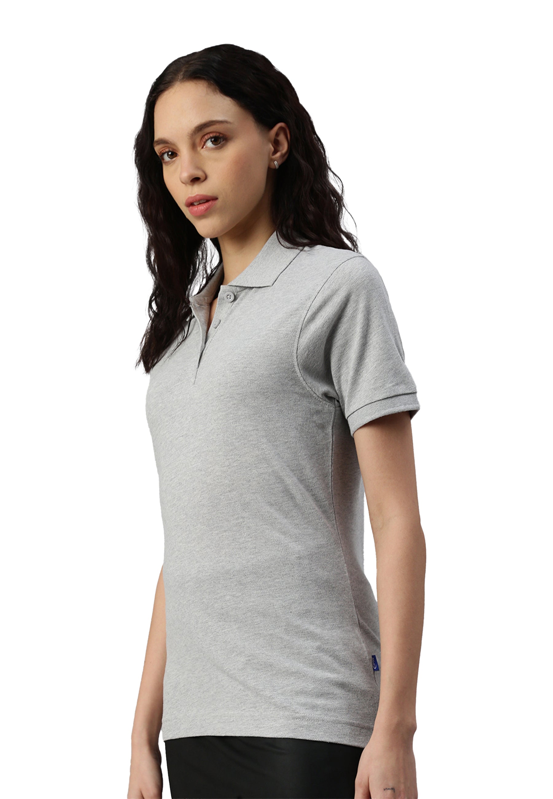 Switcher polo Lady whale color/gris chine