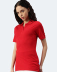 Switcher polo Lady whale color/rouge