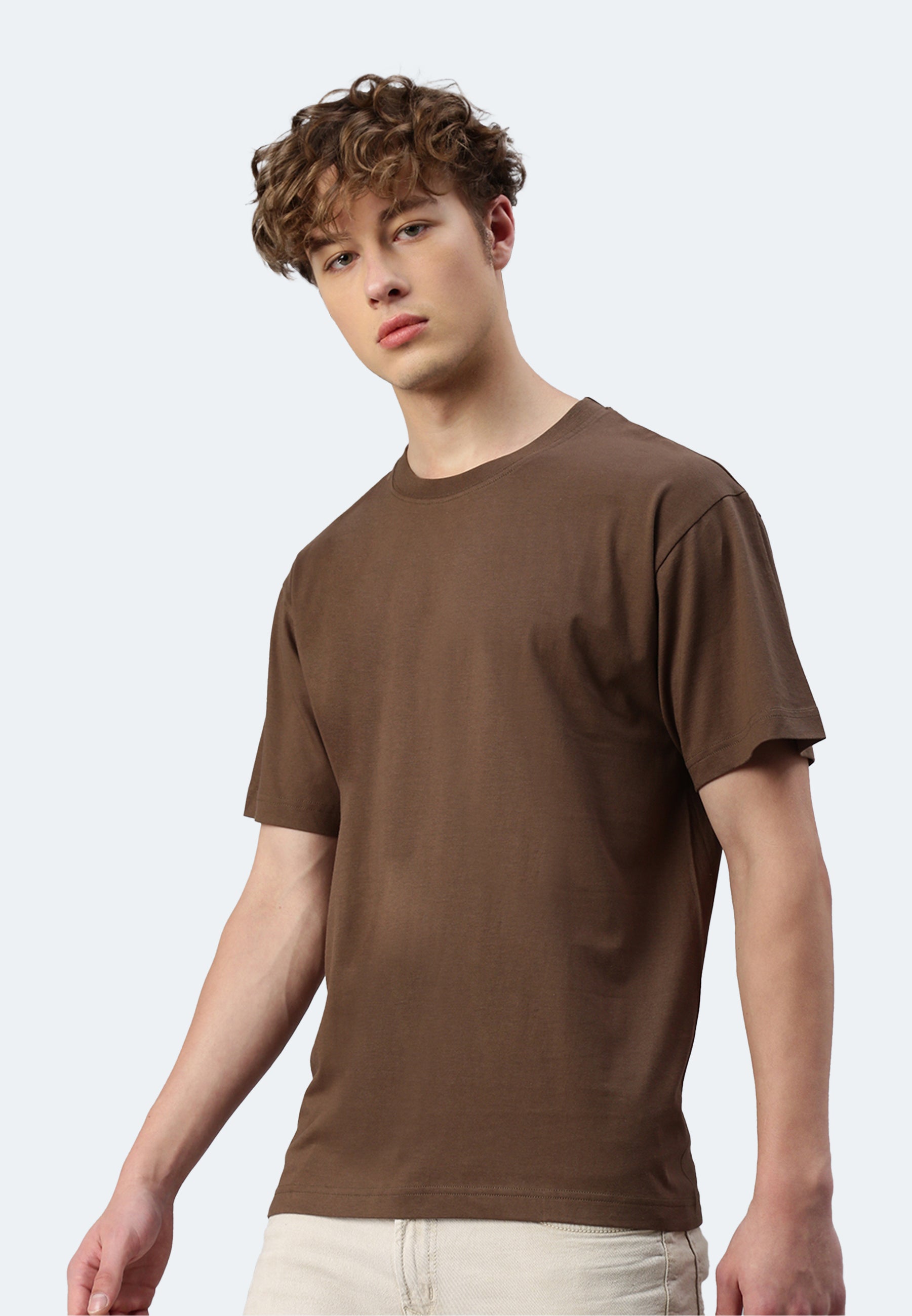 Switcher men's shirt Bob color/cacao