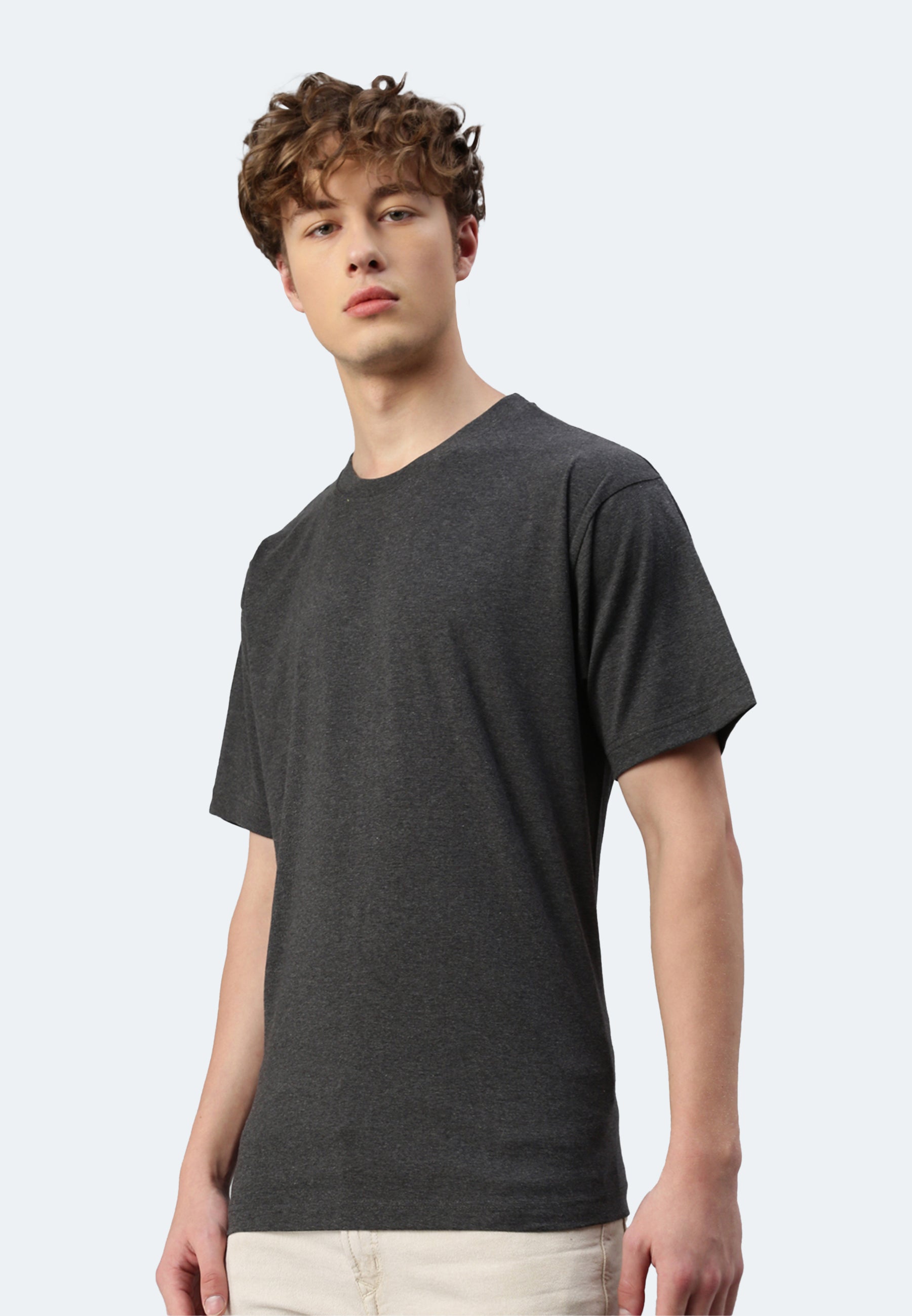 Switcher men's shirt Bob color/noir chine