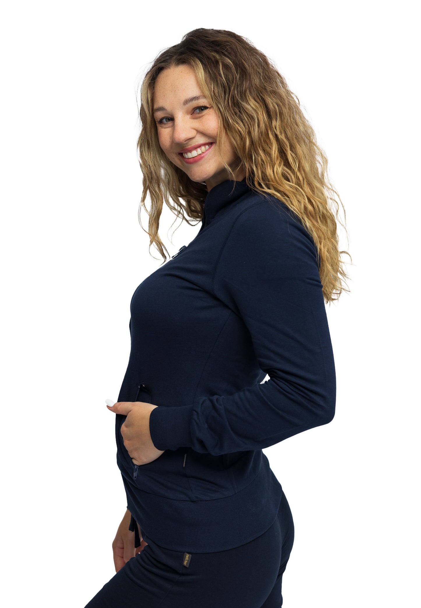 Switcher sweatjacket Lady mia color/20 navy