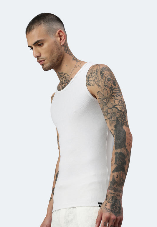 Switcher tank top silvester color/1 blanc