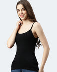Stretch spaghetti top Muriel