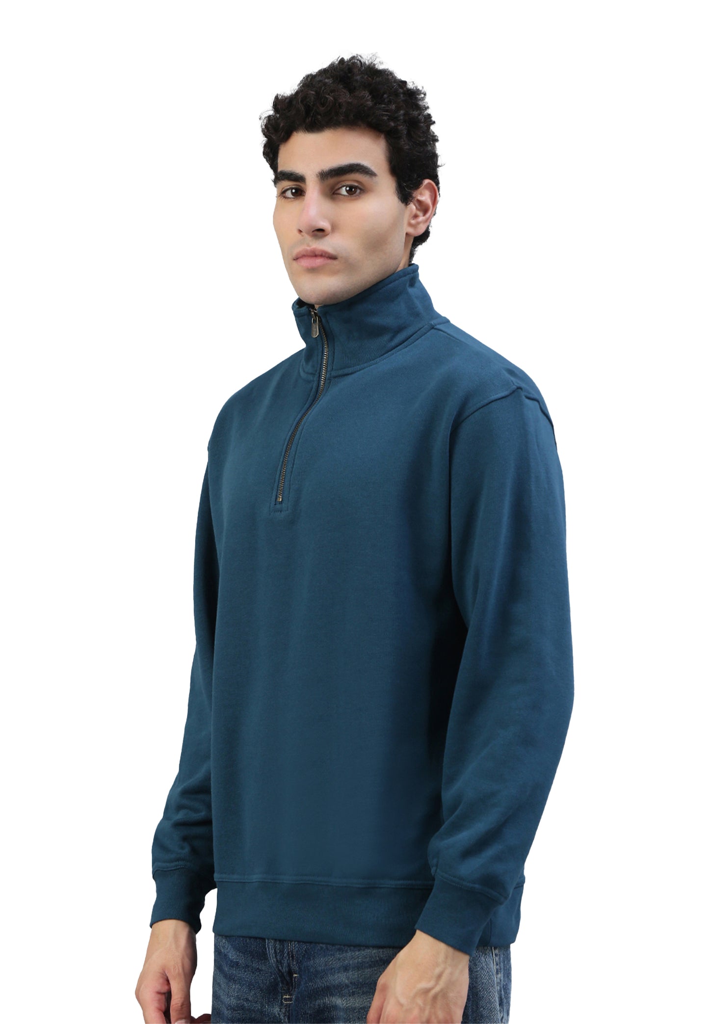 Switcher men's sweatshirt Oslo color/245 petrol