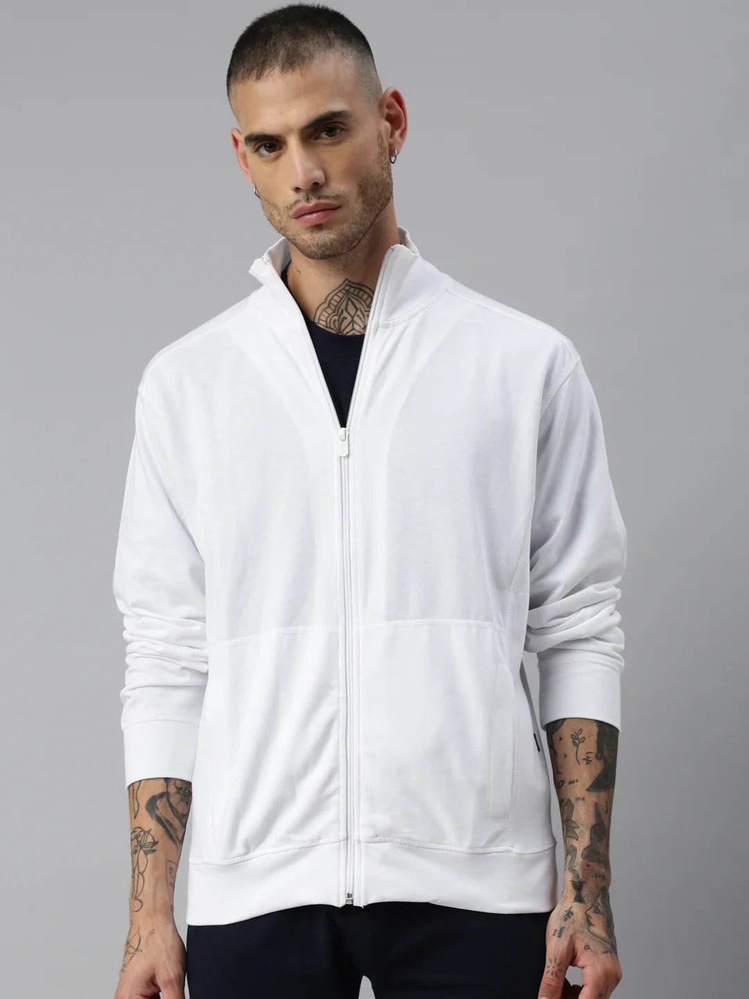 unisex-dallas-cotton-polyester-jacket-blanc-back