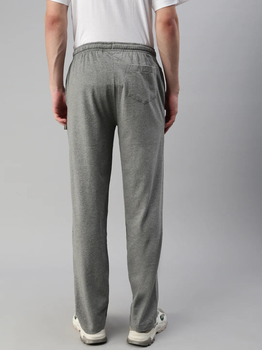 unisex-denver-cotton-polyester-sweatpants-navy-back-zoomin