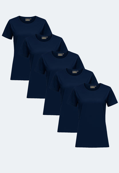 5-pack T-shirt organic Lady Gaia