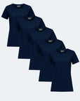 5-pack T-shirt organic Lady Gaia