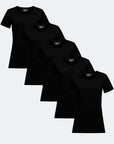 5-pack T-shirt organic Lady Gaia