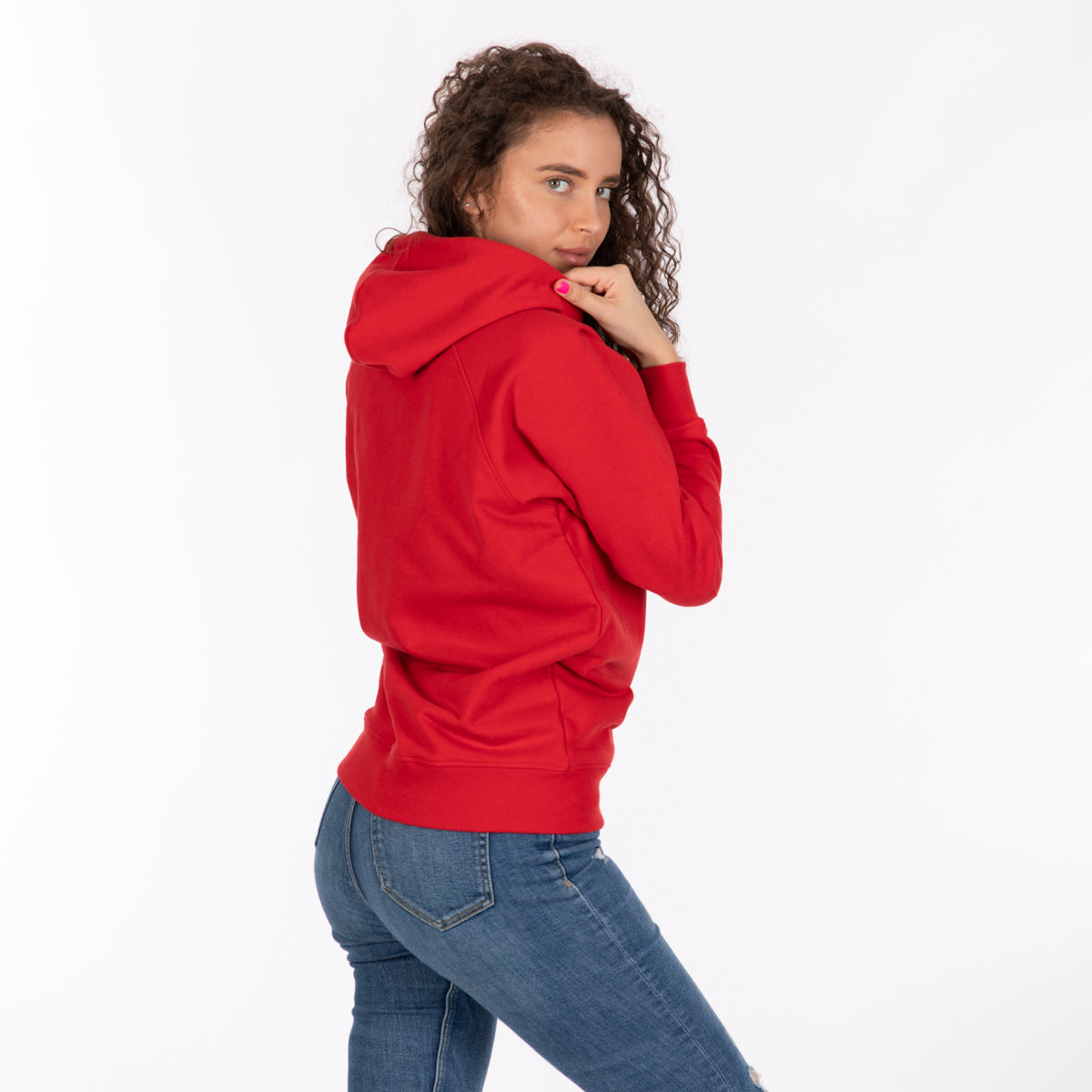 womens cherry recycled hoodie from switcher